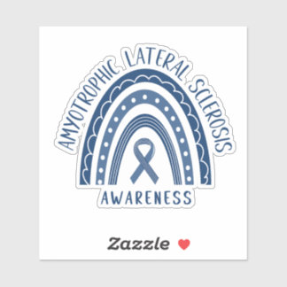 Esclerose Lateral Amilotrófica ALS Adesivo Arco-ír