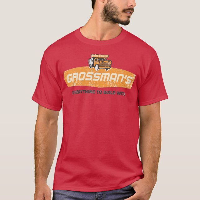 Escoamento de Escoteiro do Grossman - Camisa Retro (Frente)
