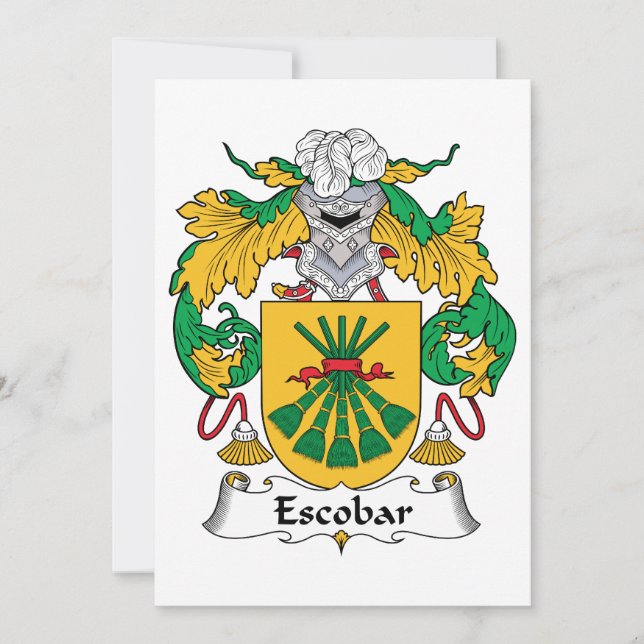 Escobar Family Crest (Frente)