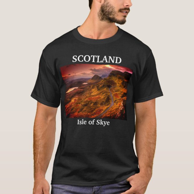 Escócia, Ilha de Skye T-Shirt (Frente)