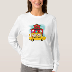 Escola e t-shirt e presentes do auto escolar