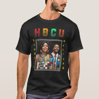 Escolas HBCU Importam camisa Legal com mosaico