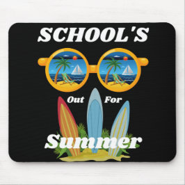 Escolas para o mouse pad de verão