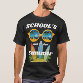 Escolas para o verão, hora da praia, T-Shirt