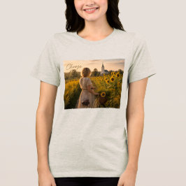 Escolha a Alegria Todos os Dias Camiseta Feminina