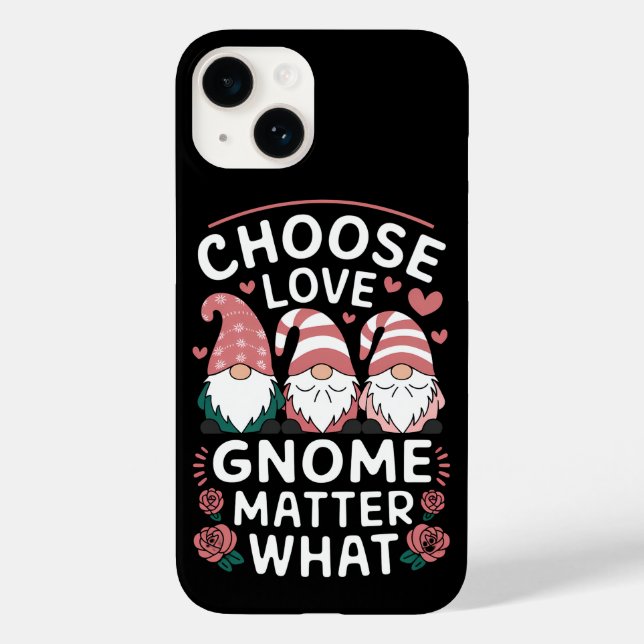 Escolha Gnome do Amor Não Importa o Dia dos Namora (Verso)