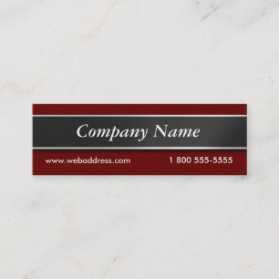 Escolha seus cartões de visitas pequenos