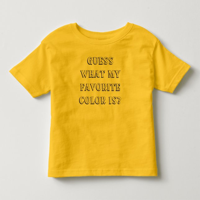 Escolha Sua Camisa De Cor Favorita! (Frente)