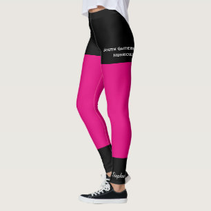 ESCOLHA SUAS Leggings de COR com Shorts pretos fal
