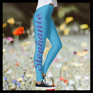 ESCOLHA SUAS Leggings Yoga personalizadas COR com 