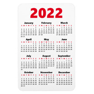 Escolha suas próprias cores Íman Calendário 2