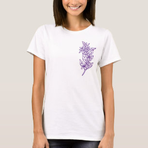 Escolha Suas Próprias Flores Coloridas - Camiseta