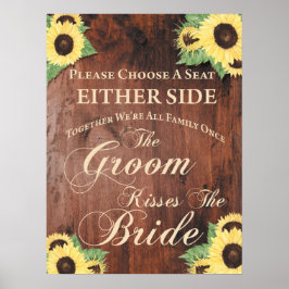 Escolha um assento não um Poster lateral