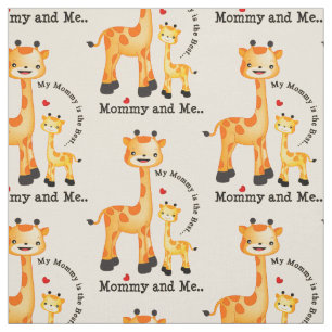 Escolher a cor de fundo do tecido Giraffe