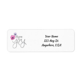 Escolher Etiquetas de Endereço de Joy