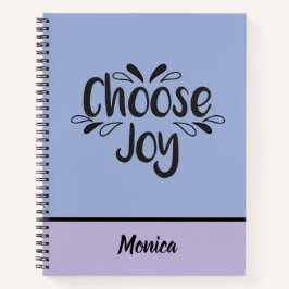 Escolher Notebook espiral de cotação de alegria