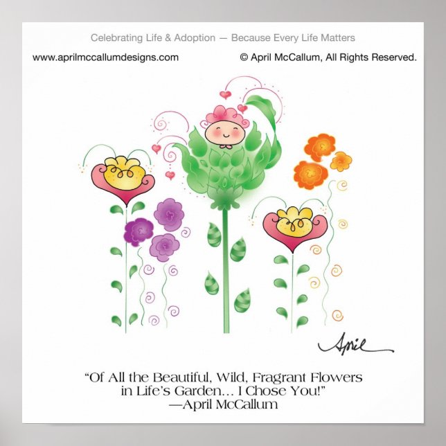 ESCOLHI VOCÊ! Poster por April McCallum (Frente)