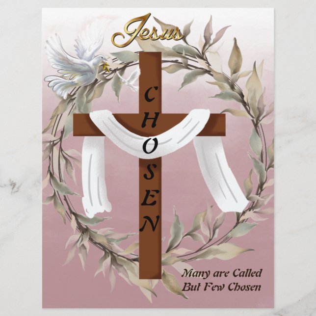 Escolhidos Devem Proclamar Papéis de carta Persona (Frente)