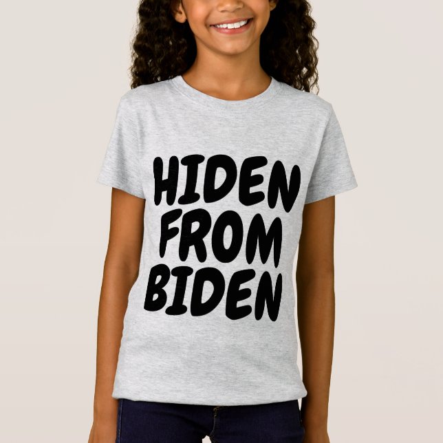 ESCONDIDO DE JOE BIDEN T-SHIRTS (Frente)