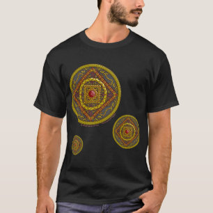 Escorpião Mandala Camisa Escura Masculina