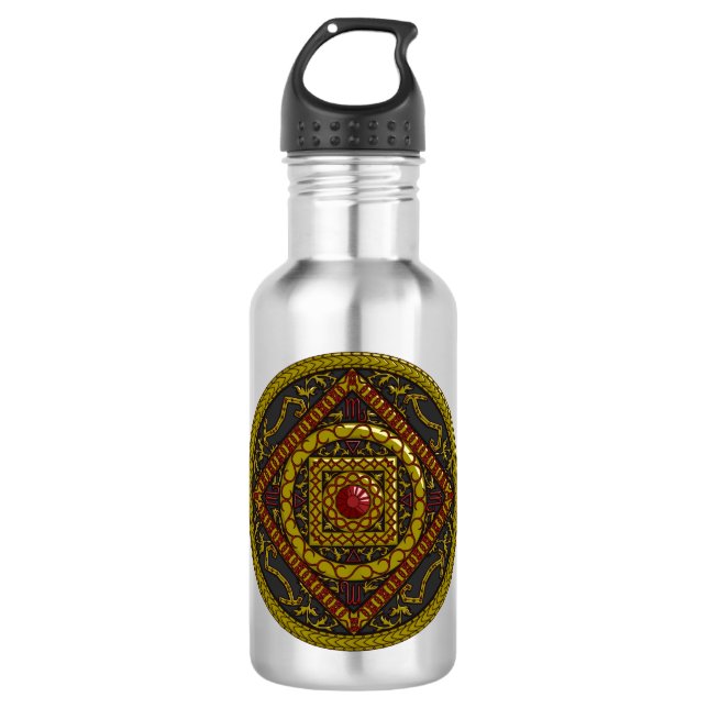 Escorpião Mandala Garrafa (Frente)