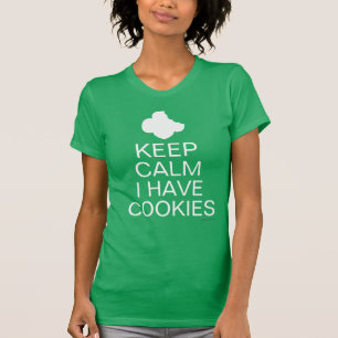 Escotejar Camisa de Mulher - Manter Calmo Tenho Bi