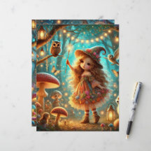 Escrapão de Floresta Mágica de Bruxa Branca