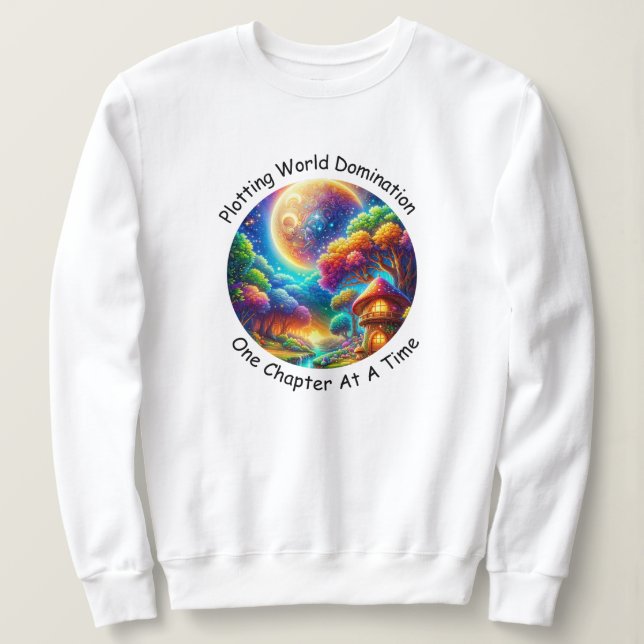 Escreva. Editar. Repito - Camisa Escrevendo T femi (Frente do Design)