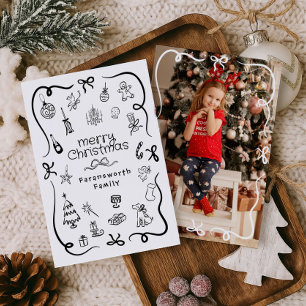 Escreva Um Cartão De Natal Feliz