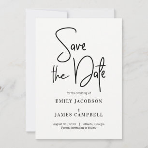 Escrevendo Divertido Salve O Cartão De Data