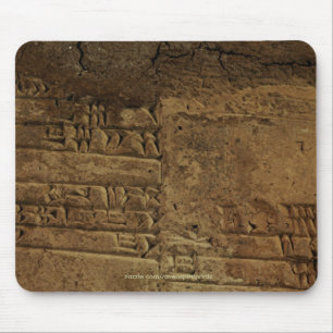 "Escrita Cuneiform Sumerian" Mousepad
