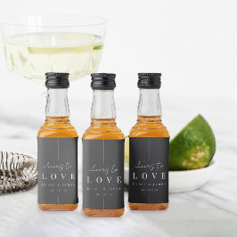 Escrita Mínima Moderna Alegra ao Casamento do Amor