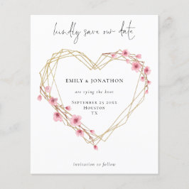 Escrita Orçamental Sakura Cherry Blossom Salvar Da