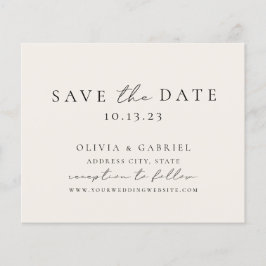 Escrito de marfim moderno legante Casamento