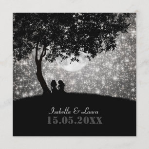 Escrito nas estrelas que Wedding o convite