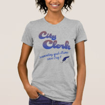 Escritor da cidade de T-Shirt