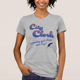 Escritor da cidade de T-Shirt