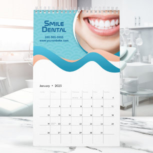 Escritório de Calendário de Marcas Clínicas Dentár