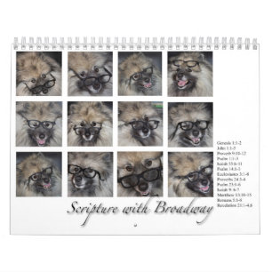 Escritura com Broadway, calendário 2016
