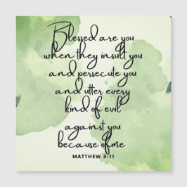 Escritura de 10 Dias em Batitudes Verso 5:11 Magne