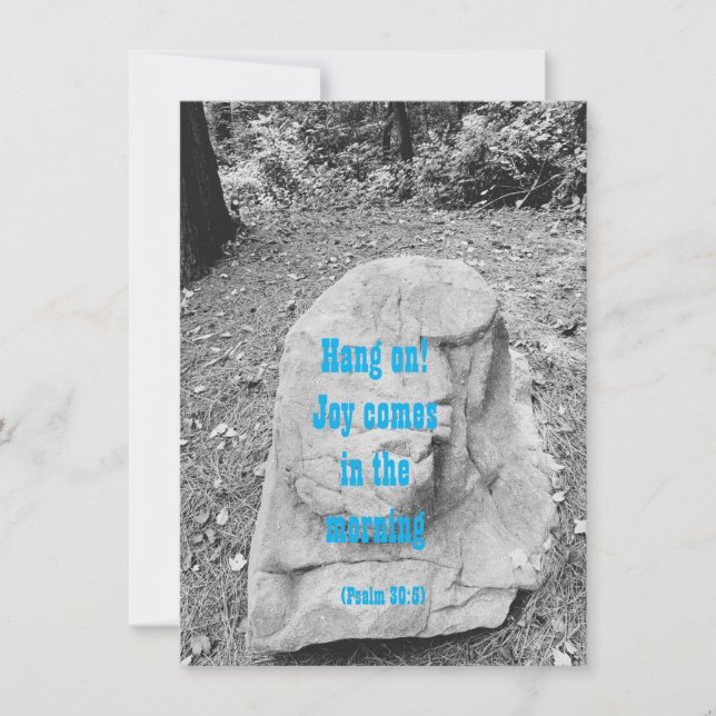 Escritura de Cartão de Saudação Simples de Encoraj (Frente)