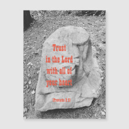 Escritura de encorajamento de cartão de saudação m