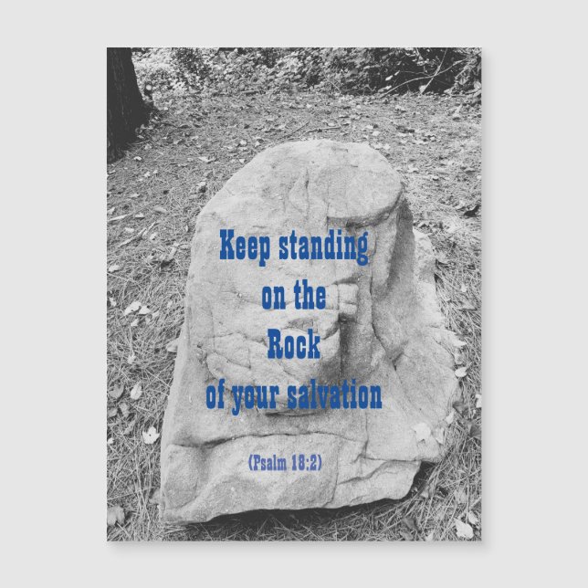 Escritura de encorajamento de cartão de saudação m (Frente)