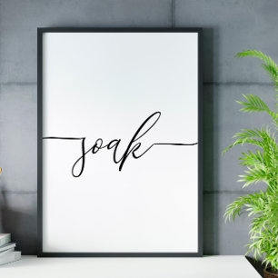Escritura de Soak poster