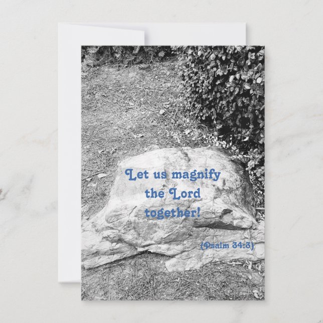 Escritura de um Cartão de Saudação Simples Elogist (Frente)