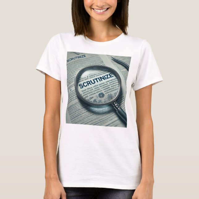 Escrutinar T-Shirt (Frente)
