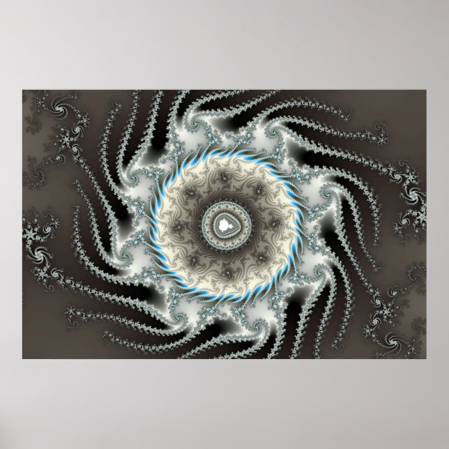 Escubo - Poster Fractal (Frente)