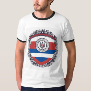 Escudo Eco-Guerrero: Camiseta com Anel Inspirada n
