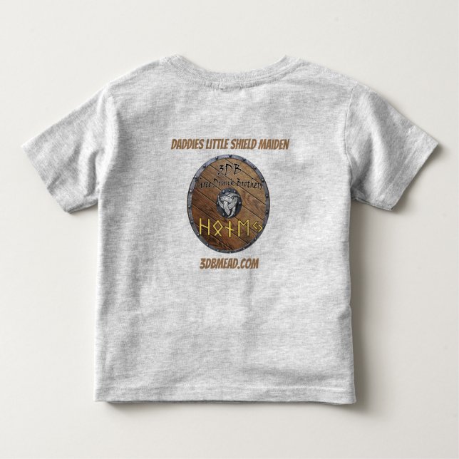 Escudo Maiden Toddler T-shirt (Verso)