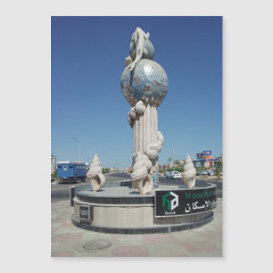 Escultura aos habitantes marinhos